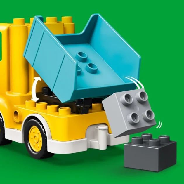 LEGO DUPLO, Ciężarówka i koparka gąsienicowa, 10931 - obrazek 7