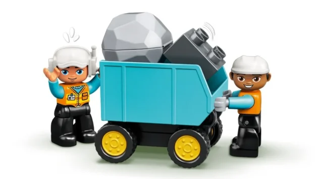LEGO DUPLO, Ciężarówka i koparka gąsienicowa, 10931 - obrazek 4