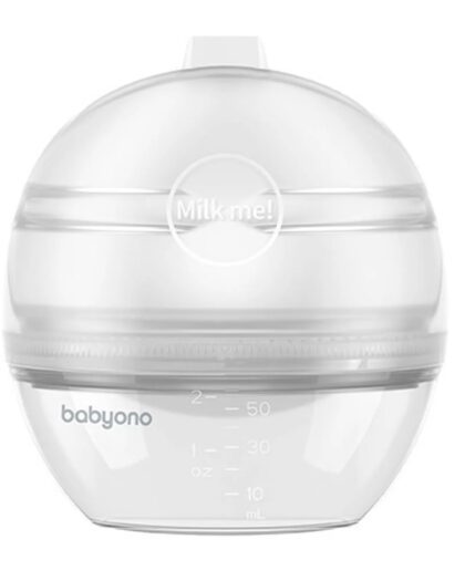 BabyOno Milk Me – Laktator silikonowy / kolektor pokarmu