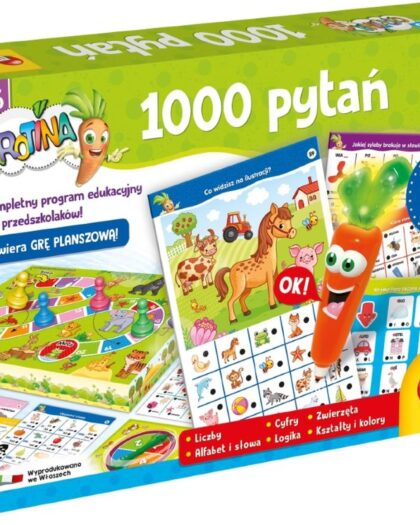 Carotina, 1000 pytań, gra interaktywna edukacyjna