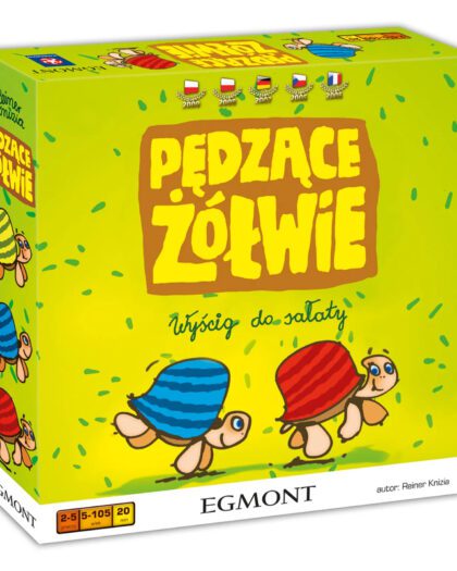 Egmont, Pędzące żółwie, Wyścig do sałaty, gra karciana