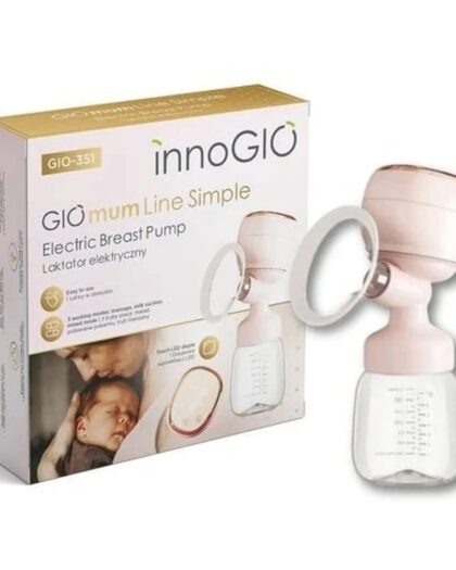InnoGIO GIOmumLine Simple – Elektryczny laktator do odciągania pokarmu