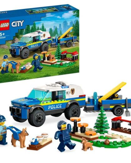 LEGO City, Szkolenie psów policyjnych w terenie, 60369