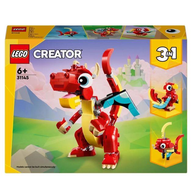 LEGO® Creator 3 w 1: Czerwony smok (31145) - obrazek 2