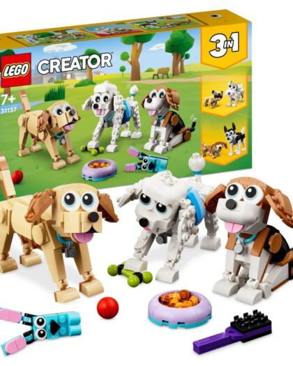 LEGO® Creator 3 w 1: Urocze psiaki (31137)