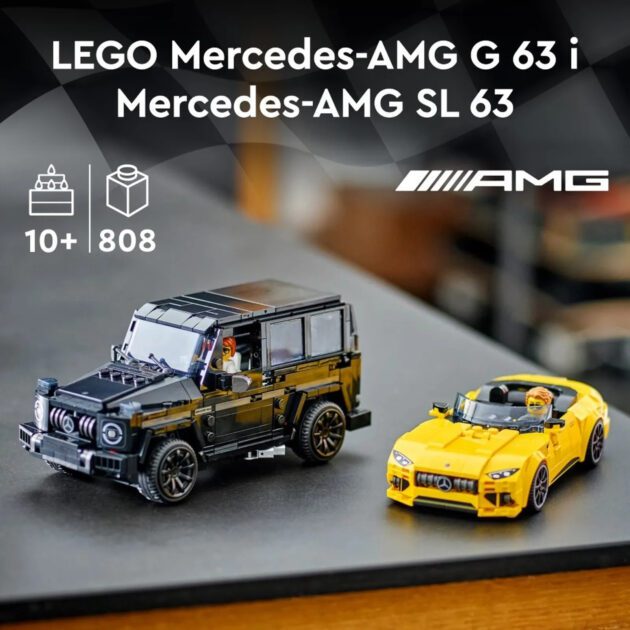LEGO® Speed Champions: Mercedes-AMG G 63 i Mercedes-AMG SL 63 (76924) - obrazek 3