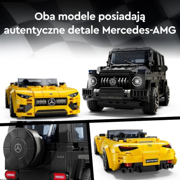 LEGO® Speed Champions: Mercedes-AMG G 63 i Mercedes-AMG SL 63 (76924) - obrazek 4
