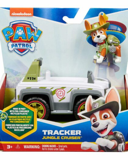 Psi Patrol, Tracker, eko pojazd z figurką