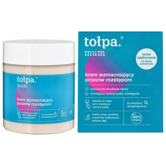 Tołpa Mum – Krem wzmacniający przeciw rozstępom, 250 ml